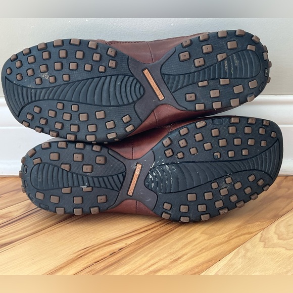 VINTAGE Skechers Men's Leather Citywalk Footpath Lace up Oxford Sneakers Sz 10 - Picture 10 of 11